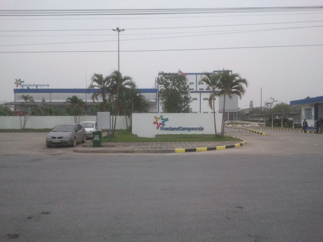 NHÀ MÁY SỮA FRIESLANDCAMPINA