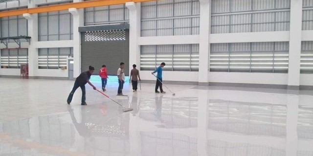 Thi công sơn epoxy Thi công sơn epoxy
