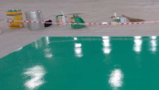 Thi công sơn epoxy cho khu vực ẩm thấp