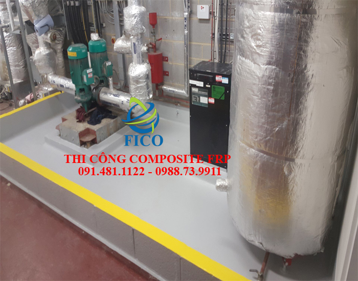 Bọc phủ composite frp Bọc phủ composite frp