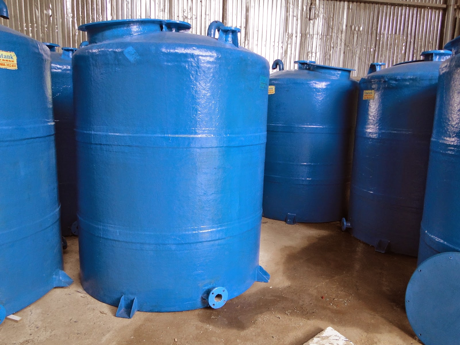 Bồn Composite FRP Chứa Hóa Chất