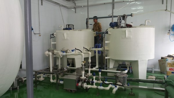 Bồn Composite FRP Khuấy Trộn Hóa Chất