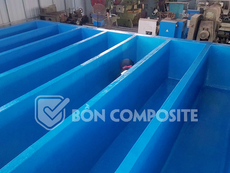 Chống thấm composite bể chứa hóa chất