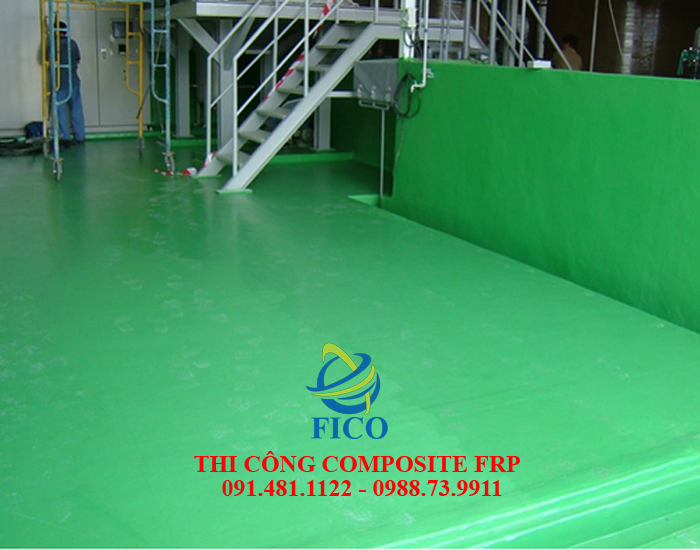 sơn composite frp kháng hóa chất sơn composite frp kháng hóa chất