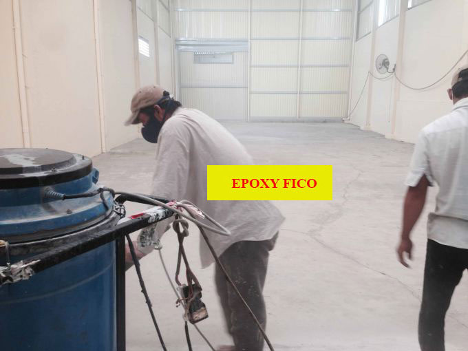 Sơn epoxy nhà xưởng bao bì Hoa Xuân Sơn epoxy nhà xưởng bao bì Hoa Xuân