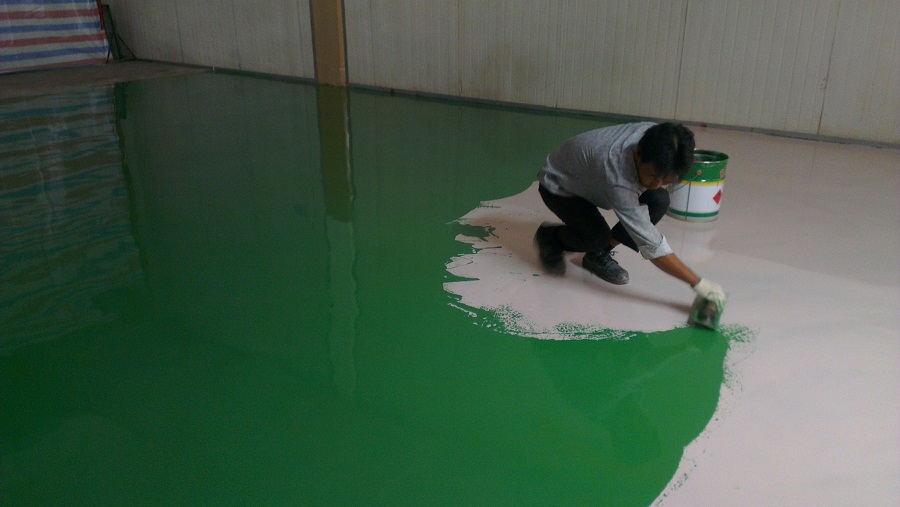 Quy trình thi công sơn epoxy hệ Tự San Phẳng Quy trình thi công sơn epoxy hệ Tự San Phẳng