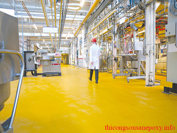 Thi công sơn epoxy Thi công sơn epoxy