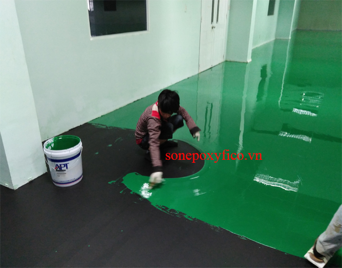 Thi Công Sơn Sàn Epoxy Chống Tĩnh Điện Thi Công Sơn Sàn Epoxy Chống Tĩnh Điện