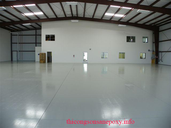 Sơn epoxy lối đi nền nhà xưởng Sơn epoxy lối đi nền nhà xưởng