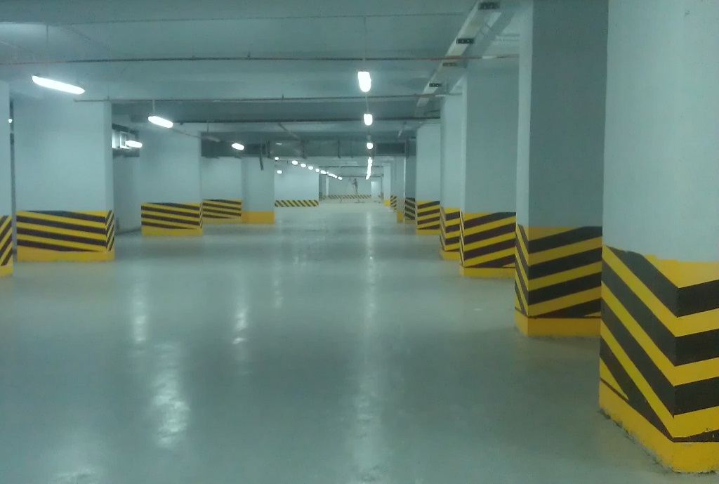 DỰ ÁN SƠN SÀN SÂN THỂ THAO 2500M2 NHÀ THI ĐẤU QUÂN KHU 7