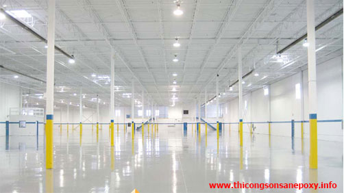 Sàn nhà xưởng kéo sợi