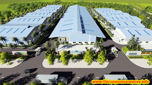 Sơn sàn epoxy - sàn nhà xưởng