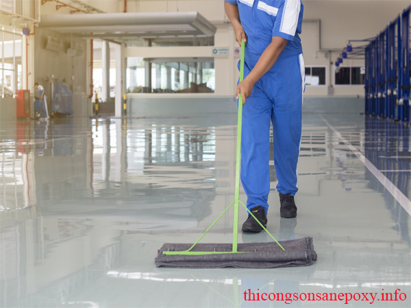 Thi công sơn epoxy Thi công sơn epoxy