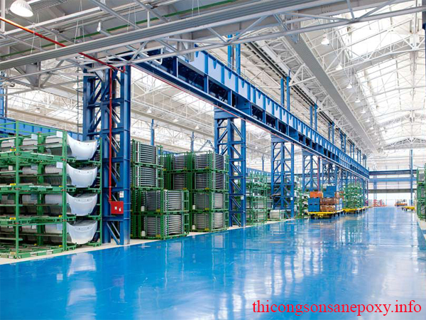 Thi công sơn epoxy Thi công sơn epoxy