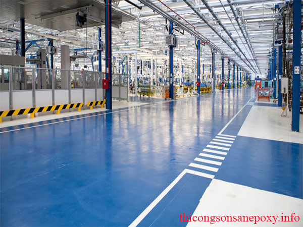 Thi công sơn epoxy Thi công sơn epoxy