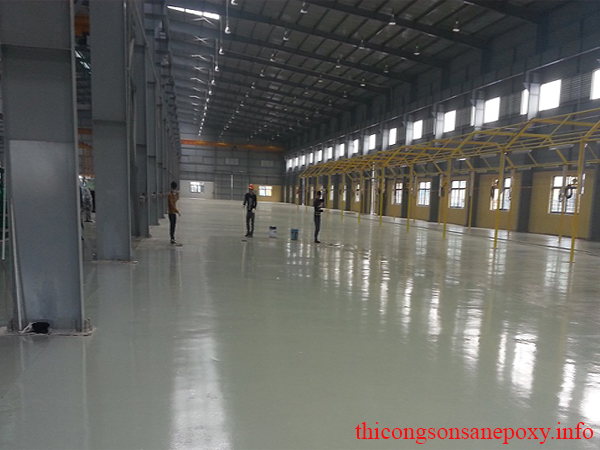 Thi công sơn epoxy Thi công sơn epoxy