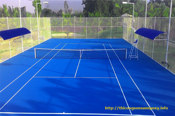 Sơn Sàn Sân Tennis Thi Đấu Sơn Sàn Sân Tennis Thi Đấu
