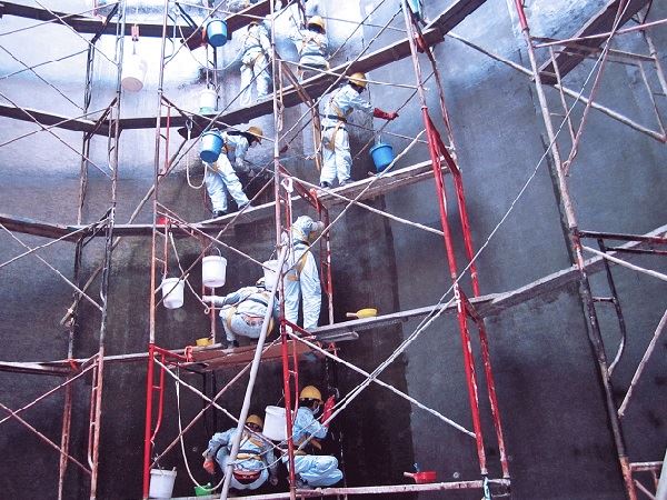 Bọc phủ Composite trên nền bê tông