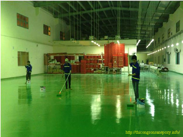 Thi công sơn nước epoxy giá rẻ Thi công sơn nước epoxy giá rẻ
