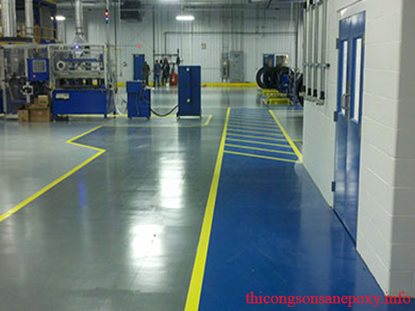 Thi công sơn epoxy Thi công sơn epoxy