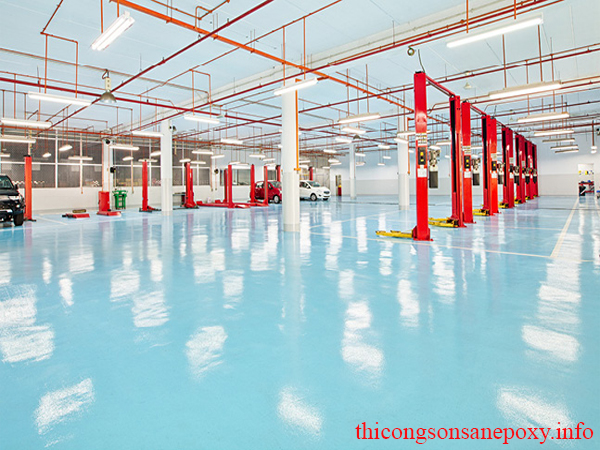 Thi công sơn epoxy Thi công sơn epoxy
