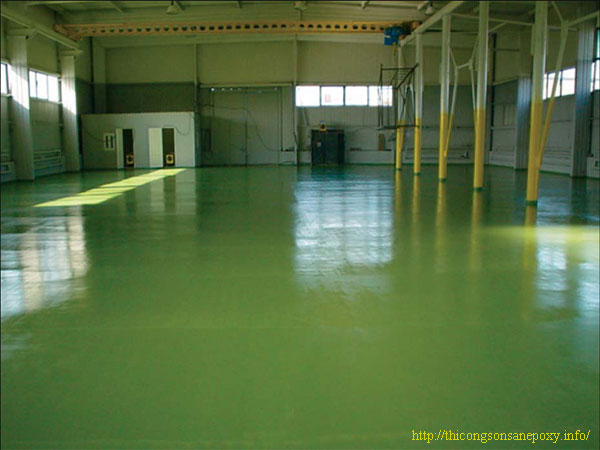Thi công sơn nước epoxy Thi công sơn nước epoxy