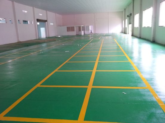 Quy trình thi công sơn epoxy hệ Tự San Phẳng Quy trình thi công sơn epoxy hệ Tự San Phẳng