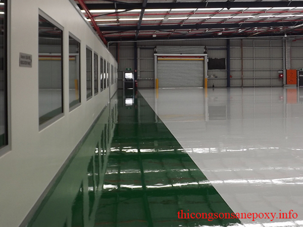 Thi Công Sơn Epoxy Tự San Phẳng Kháng Khuẩn Thi Công Sơn Epoxy Tự San Phẳng Kháng Khuẩn