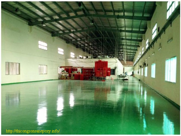 Thi công sơn nước epoxy cho nhà xưởng Thi công sơn nước epoxy cho nhà xưởng