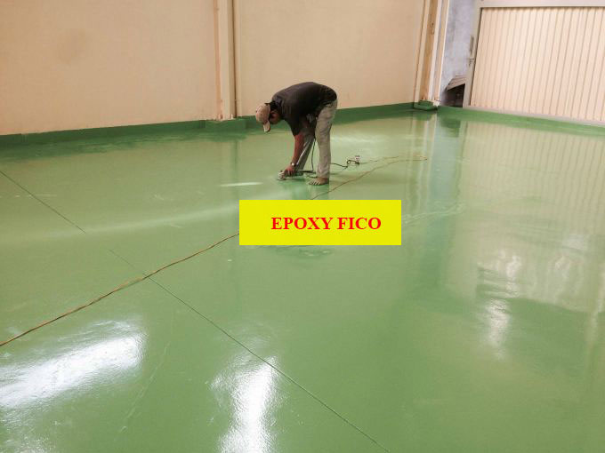 Sơn epoxy nhà xưởng bao bì Hoa Xuân Sơn epoxy nhà xưởng bao bì Hoa Xuân