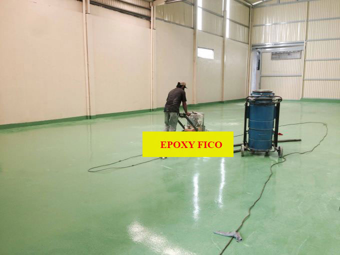 Sơn epoxy nhà xưởng bao bì Hoa Xuân Sơn epoxy nhà xưởng bao bì Hoa Xuân